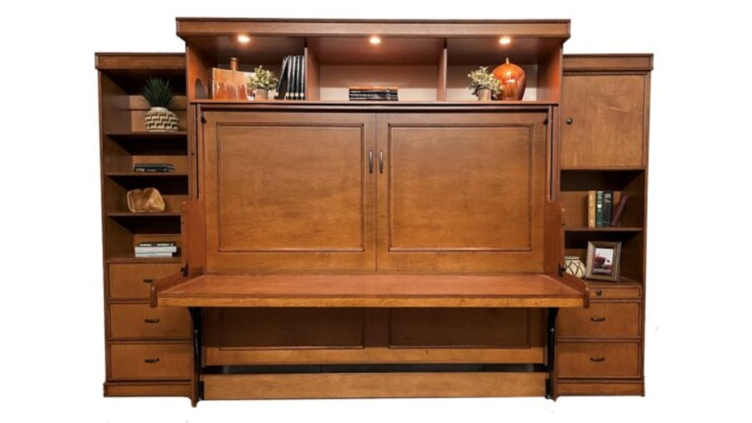 Create a Place for Creativity to Run Wild With A Computer Desk Murphy Bed